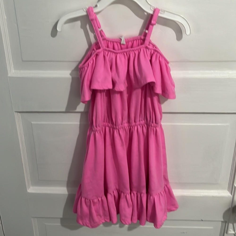 Girls Ruffle Summer Dress - Picture 3 of 4
